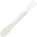 Tovolo Scoop and Spread Large Dual End Silicone Sandwich Spreader Tool with Nylon Handle, BPA Free Dishwasher Safe Silicone and Nylon Tool for Spreading and Scooping, Buttercream and Ivory by Tovolo