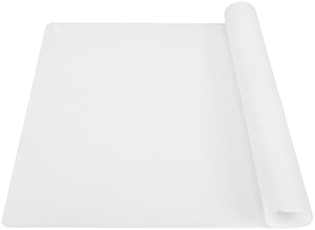Thick Silicone Counter Mat Large 23.4x15.6" for Kitchen Countertop Crafts by SUPER+KITCHEN