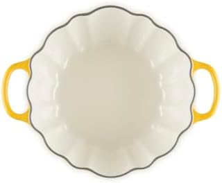 Le Creuset Enameled Cast Iron Signature Pumpkin Cocotte, 4 qt., Nectar - Image 3