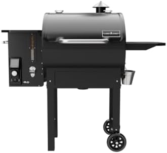 Camp Chef DLX Pellet Grill/Smoker with Gen 3 Wifi Black by CampChef