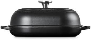 Le Creuset Enameled Cast Iron Oval Bread Oven, 11.5 inch, Licorice/Crucible - Image 4