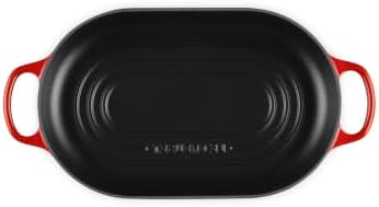 Le Creuset Enameled Cast Iron Oval Bread Oven, 11.5 inch, Cerise/Crucible - Image 3