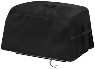 Small Grill Cover, 420D Oxford Fabric BBQ Cover with Handle Strap and Drawstring, Portable Outdoor Grill Protective for Camping Patio Balcony and Garage Storage by Unknown