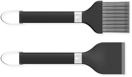 Weber® 2‑Piece Pellet Grill Cleaning Kit w/Scraper & Brush, Grill Cleaner - Image 2