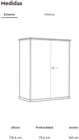 Keter Premier Tall 4.6x5.6 ft Resin Outdoor Storage Shed, Backyard Garden Shed with Shelving Brackets for Tools, Patio Furniture, Pool & Bike Storage, Grey & Black, 62 cu. ft Capacity - Image 7