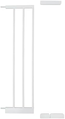 Toddleroo StepSafe Auto-Close Baby Gate 3-Bar Extension; 8" Wide, White - Image 2