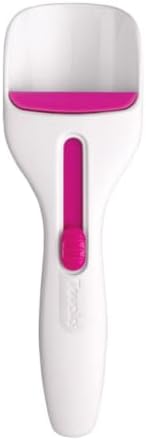 Tovolo Cupcake Scoop Batter Dispenser for Cupcakes Muffins Pancakes and Cookie Dough, Easy to Clean Batter Scoop Slide Dispenses Quicker for Even Size Baked Goods Kitchen Gadget, Fuchsia by Tovolo