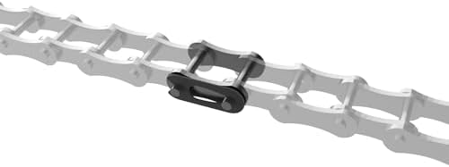Blütezeit 5ft 08B Chain Extension for Sliding Gate Opener, Heavy-Duty Steel Chain Kit (1/2" Pitch) with 1 Connector for Gate Motors, Weatherproof Outdoor Gate Hardware Accessory - Image 4