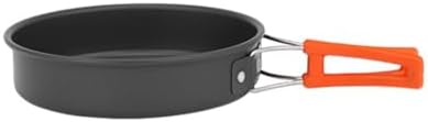 Non-Stick Camping Frying Pan Alumina Lightweight Cooking Skillet With Foldable Handle For Outdoor Hiking Backpacking(large) - Image 6
