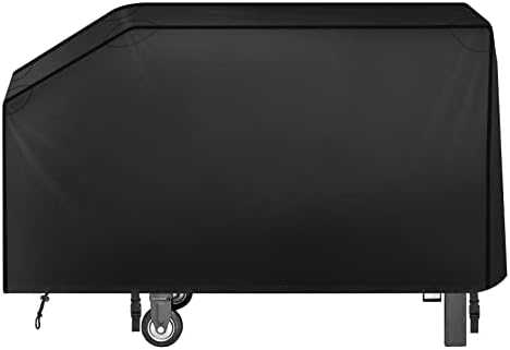 iCOVER 28 inch Griddle Cover for Blackstone,Waterproof Lightweight Polyester Flat Top BBQ Covers for 28" Outdoor Cooking Gas Grill Griddles with One Side Shelf by iCOVER