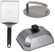 Blackstone® Griddle Cooking Hamburger Kit, 3 Piece, Stainless Steel by Unknown