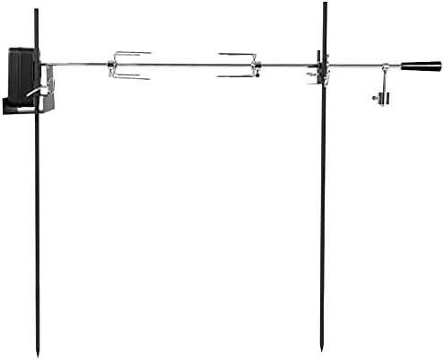 onlyfire Open Fire Spit Rotisserie Grill System with 38 Inch Spit Rod by onlyfire
