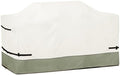 Bitubi 98 Inch Island Grill Cover - 600D Heavy Duty Waterproof All Weather Protection Extra Large Grill Cover,Beige&Grayish Green by PatioFurnitureCovers