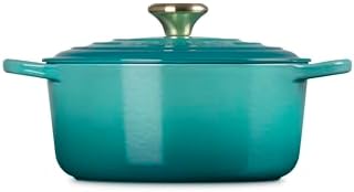 Le Creuset Enameled Cast Iron Round Dutch Oven, 4.5 qt., Riviera - Image 4