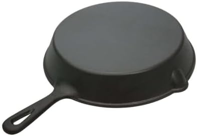8 Inch Nonstick Pre-Seasoned Cast Iron Skillet With Handle, Even Heat Distribution Mini Frying Pan With Dual Pour Spouts, Multi-Use Cookware For Stovetop Grill Campfire Home & Outdoor Cooking - Image 4