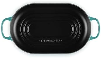 Le Creuset Enameled Cast Iron Oval Bread Oven, 11.5 inch, Riviera - Image 3