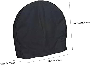 Oxford Cloth Firewood Cover with Heavy Duty Straps - Image 2