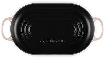 Le Creuset Enameled Cast Iron Oval Bread Oven, 11.5 inch, Peche - Image 3
