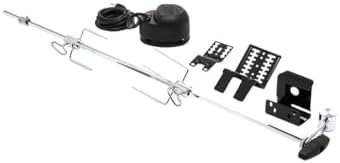 GrillPro 60090 Rotisserie Kit for Grills, 39-1/2", Black - Image 3