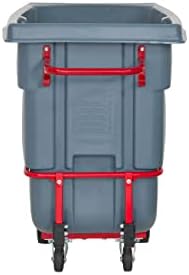 Rubbermaid Brute Tilt Dump Truck/Trash Cart/Garbage Collection/Recycling, 0.5 Cubic Yard, Standard Duty, 1,400 lbs., Gray, Distribution Centers/Warehouse/Manufacturing/Stadiums - Image 3