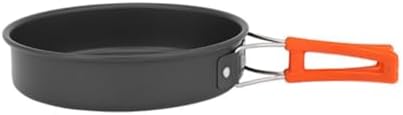 Non-Stick Camping Frying Pan Alumina Lightweight Cooking Skillet With Foldable Handle For Outdoor Hiking Backpacking(large) - Image 4