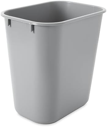 Rubbermaid Commercial Products Wastebasket, Gray, 3.25-Gallon by RubbermaidCommercialProducts