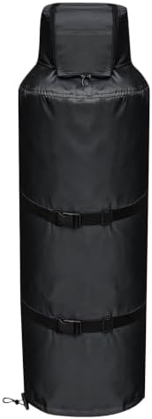 Propane Tank Protective Cover 100lb Gas Van Insulated Storage by Unknown