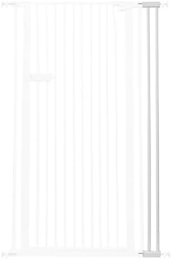 Lumizone Extra Tall Cat Gate Extension Kit 55.12" High 4.13" Wide White by Lumizone
