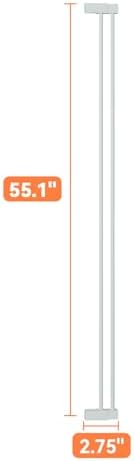 COMOMY Gate Extension 55.1" Tall 2.75" Wide - Image 2