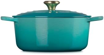 Le Creuset Enameled Cast Iron Round Dutch Oven, 5.5 qt., Riviera - Image 4