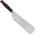 Pork Barrel BBQ Long Grill Spatula - Heavy Duty Stainless Steel Metal Spatula & Griddle Turner with Rubber Handle for Blackstone Griddle Accessories by PorkBarrelBBQLLC