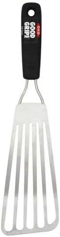 OXO Good Grips Slotted Fish Spatula Stainless Steel, Fish Turner - Image 4