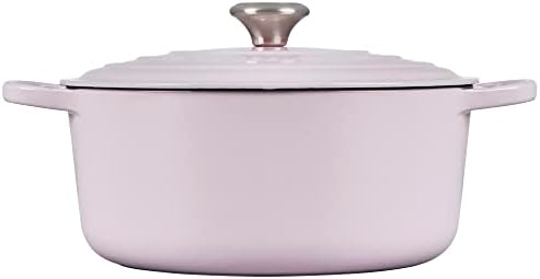 Le Creuset Enameled Cast Iron Round Dutch Oven, 7.25 qt., Shallot - Image 4