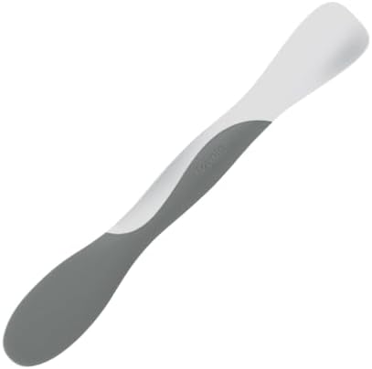 Tovolo Tool for Kitchen Meal Prep to Scoop Spread Slice and Scrape,White/Gray by Tovolo