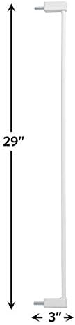 MidWest Homes for Pets 3" Wide Extension for 29" High Night Safety Glow Frame, White - Image 2