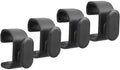 4-Pack Tool Hooks for Weber Grills, Grill Tool Holder for Weber Slate Griddle, Grill Accessories for 3400519 Weber Works Side Rail, Barbecue Utensils Outdoor Hanging by BBQFuture
