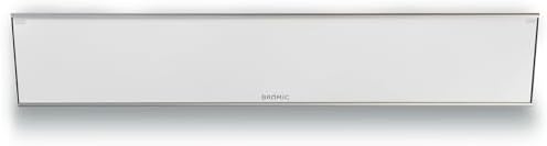 Bromic Platinum Smart Heat 4500W Electric Patio Heater - Radiant Infrared, 208V, White Finish - BH3622005 by BromicHeating