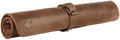 Leather Knife Roll Bag for Chefs – 17.5” x 17.5” Professional Chef Knife Storage Organizer, Portable Culinary Knife Case, Travel Knife Roll for Kitchen, BBQ & Catering (Serena) by KomalC