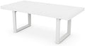 POLYWOOD® Edge Dining Table, White by Unknown
