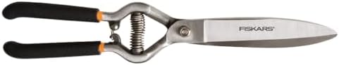 Fiskars 5" Forged Grass Shears, Handheld Grass Clippers for Lawn & Garden by Unknown