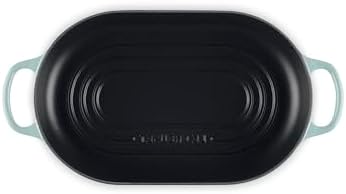 Le Creuset Enameled Cast Iron Oval Bread Oven, 11.5 inch, Sea Salt - Image 3
