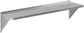 AmGood 14" x 60" Stainless Steel Wall Shelf | Appliance & Equipment Metal Shelving | NSF | Kitchen, Restaurant, Garage, Laundry, Utility Room | Heavy Duty | Turned-Down Edge by AmGood