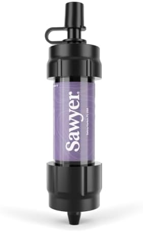 Sawyer Products SP350 Mini Water Filtration System, Filter and Cleaning Plunger only, Single, Purple - Image 2