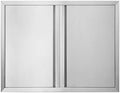 BI-DTOOL Outdoor Kitchen Door 26" W X 24" H 304 Brushed Stainless Steel BBQ Access Doors for Outdoor Kitchen Outdoor Cabinet Barbeque Grill or BBQ Island by BI-DTOOL