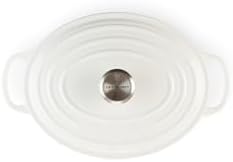 Le Creuset Enameled Cast Iron Oval Dutch Oven, 2.75 qt., White - Image 2