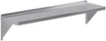 AmGood 12" x 48" Stainless Steel Wall Shelf | Appliance & Equipment Metal Shelving | Kitchen, Restaurant, Garage, Laundry, Utility Room | Heavy Duty | Turned-Down Edge | NSF Certified by AmGood
