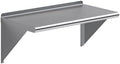 AmGood 30" Long X 16" Deep Stainless Steel Wall Shelf | NSF Certified | Appliance & Equipment Metal Shelving | Kitchen, Restaurant, Garage, Laundry, Utility Room by AmGood
