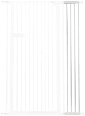 Lumizone Extra Tall Cat Gate Extension Kit 55.12" High 8.27" Wide White by Lumizone
