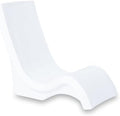 Step2 Vero Pool Chair, Fade-Resistant, Waterproof Patio Furniture for Sun Shelf, Use in Pools up to 9-Inches of Water, Weighted, White by Unknown