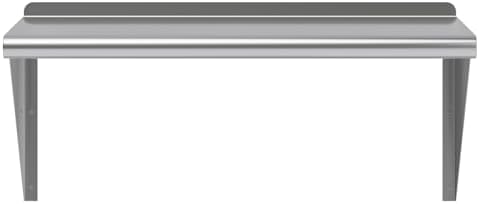 AmGood 30" Long X 16" Deep Stainless Steel Wall Shelf | NSF Certified | Appliance & Equipment Metal Shelving | Kitchen, Restaurant, Garage, Laundry, Utility Room - Image 4